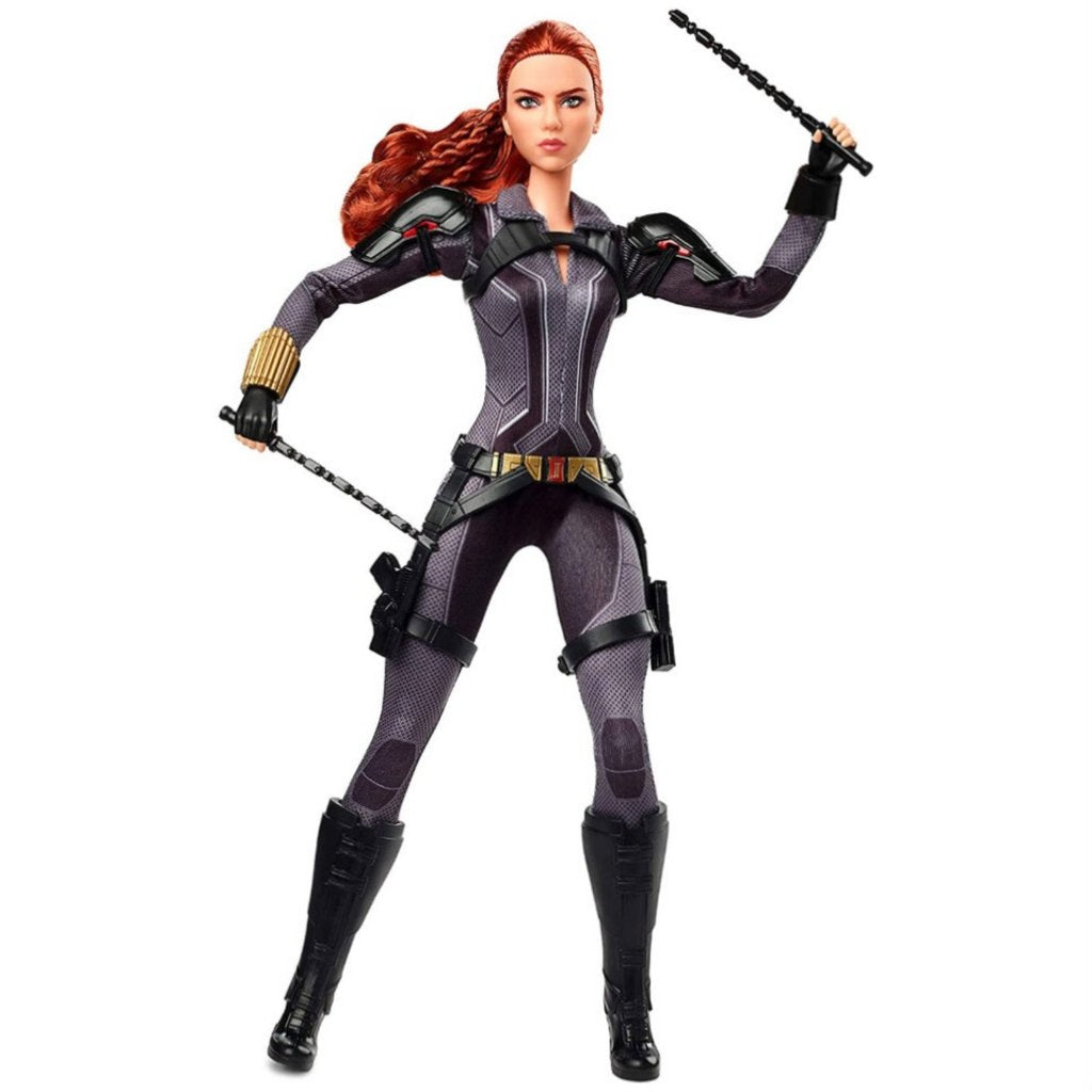 Limited Edition Barbie Black Widow Doll Marvel Signature Scarlett Johansson