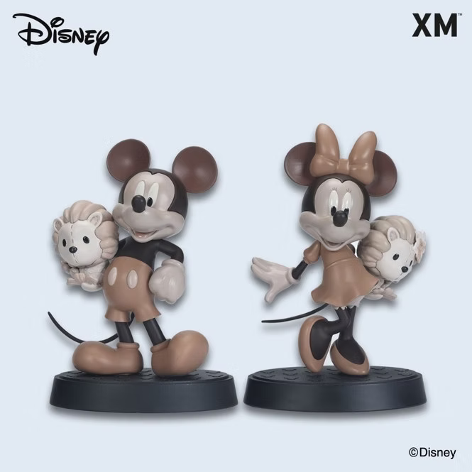 Exclusive Sepia Mickey (Singapore) – Merlion Heritage Figurine Limited Edition 独家棕褐色米奇(新加坡)鱼尾狮遗产雕像