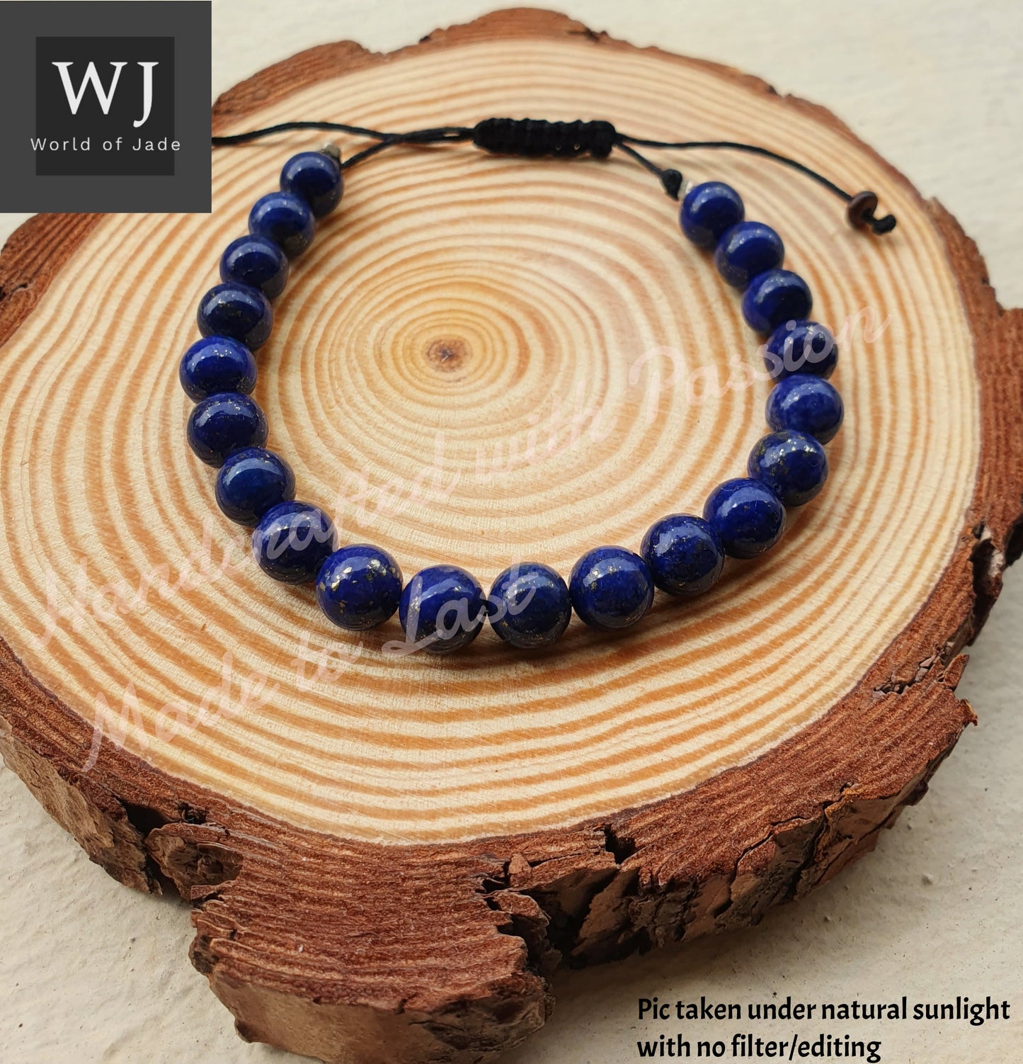 Afghanistan Lapis Lazuli Bracelet Sagittarius Virgo Libra Birthstone 阿富汗青金石手串 射手座 处女座 天秤座 诞生石