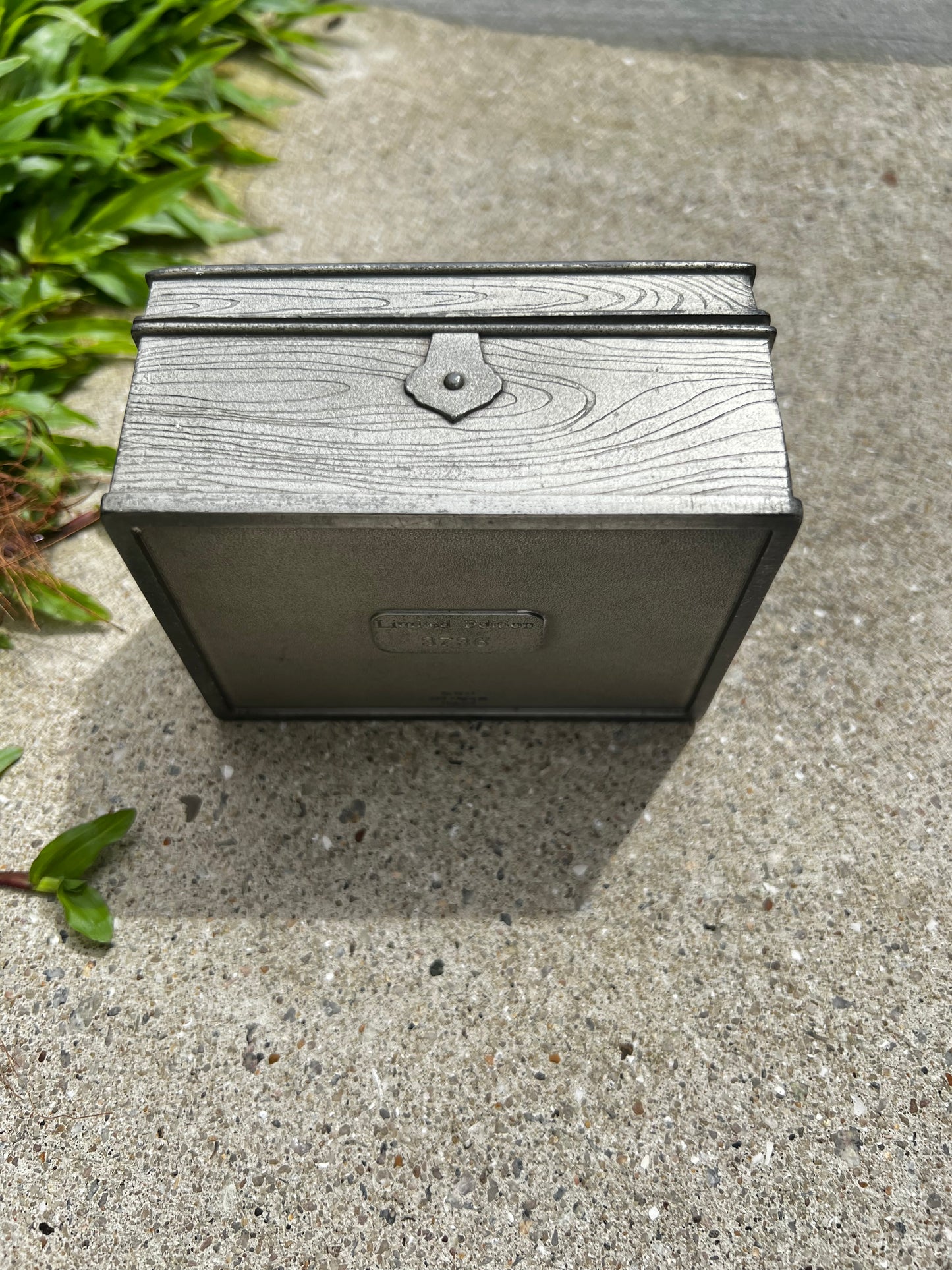 Royal Selangor Limited Edition Anniversary Pewter Tin Box - C.K. CK Tang - Vintage Collectible Antique