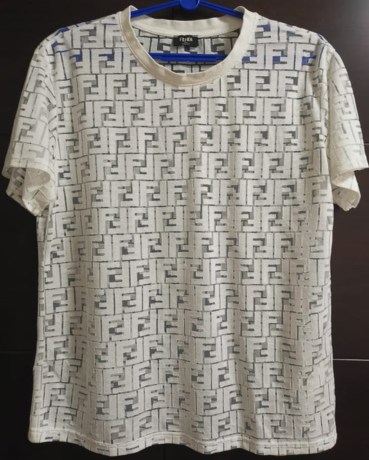 Fendi Roma Preloved Tee Tshirt Cotton
