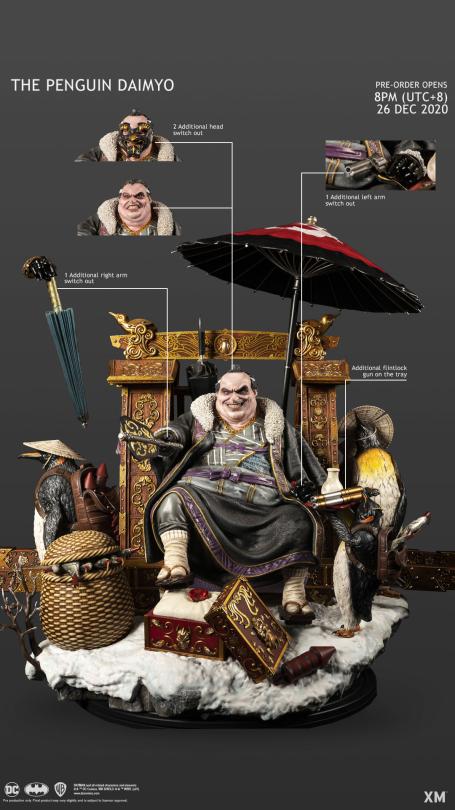 XM STUDIOS The Penguin Daimyo