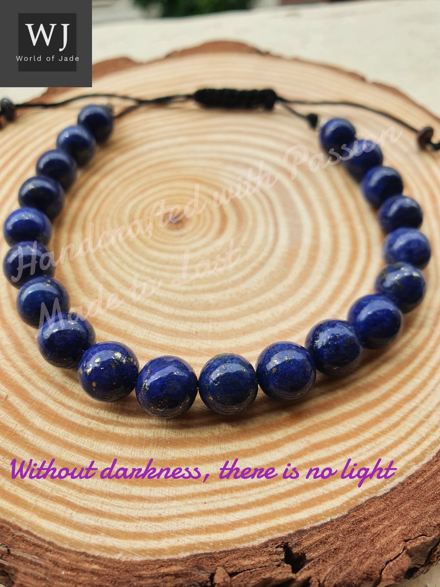 Afghanistan Lapis Lazuli Bracelet Sagittarius Virgo Libra Birthstone 阿富汗青金石手串 射手座 处女座 天秤座 诞生石