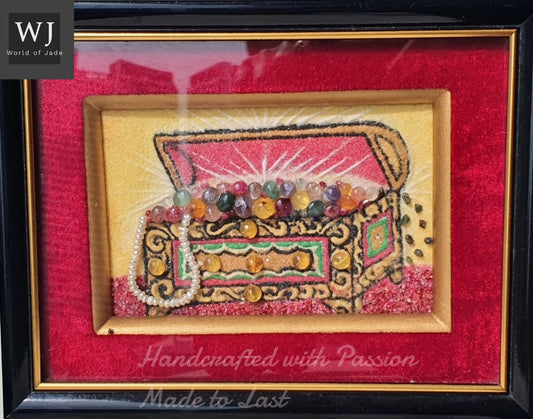 Framed Handcrafted Abundance Chest