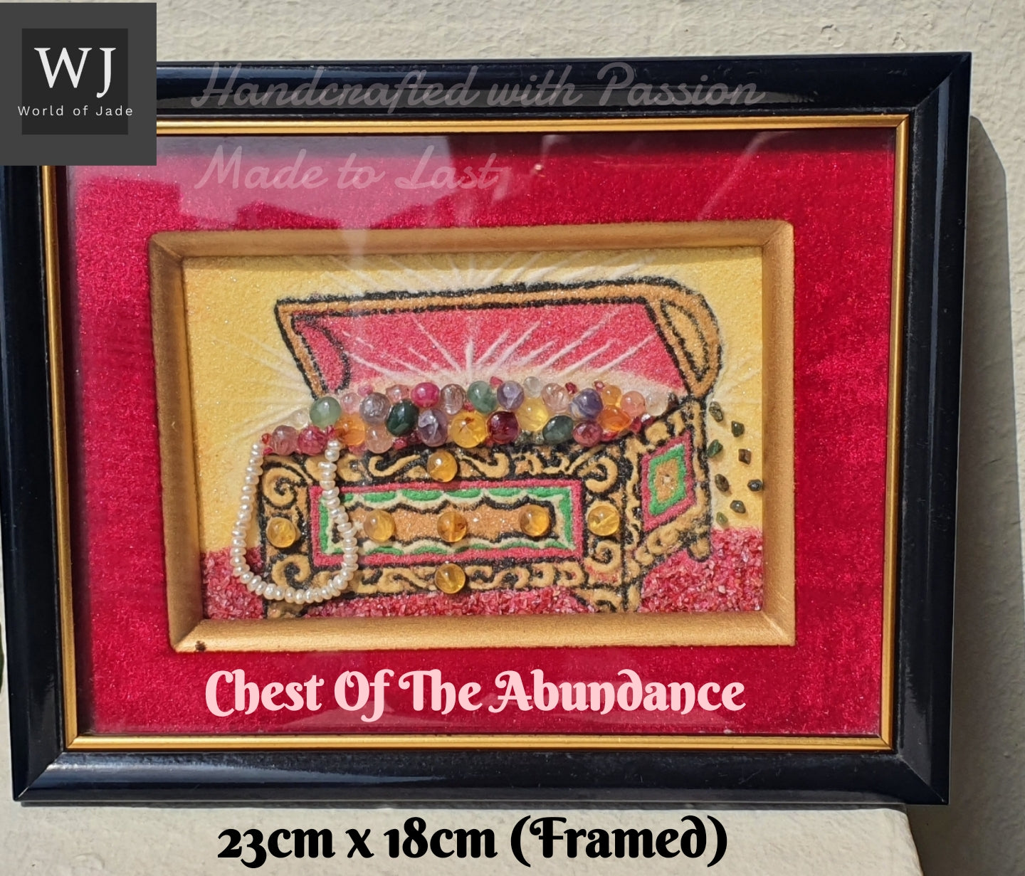 Framed Handcrafted Abundance Chest