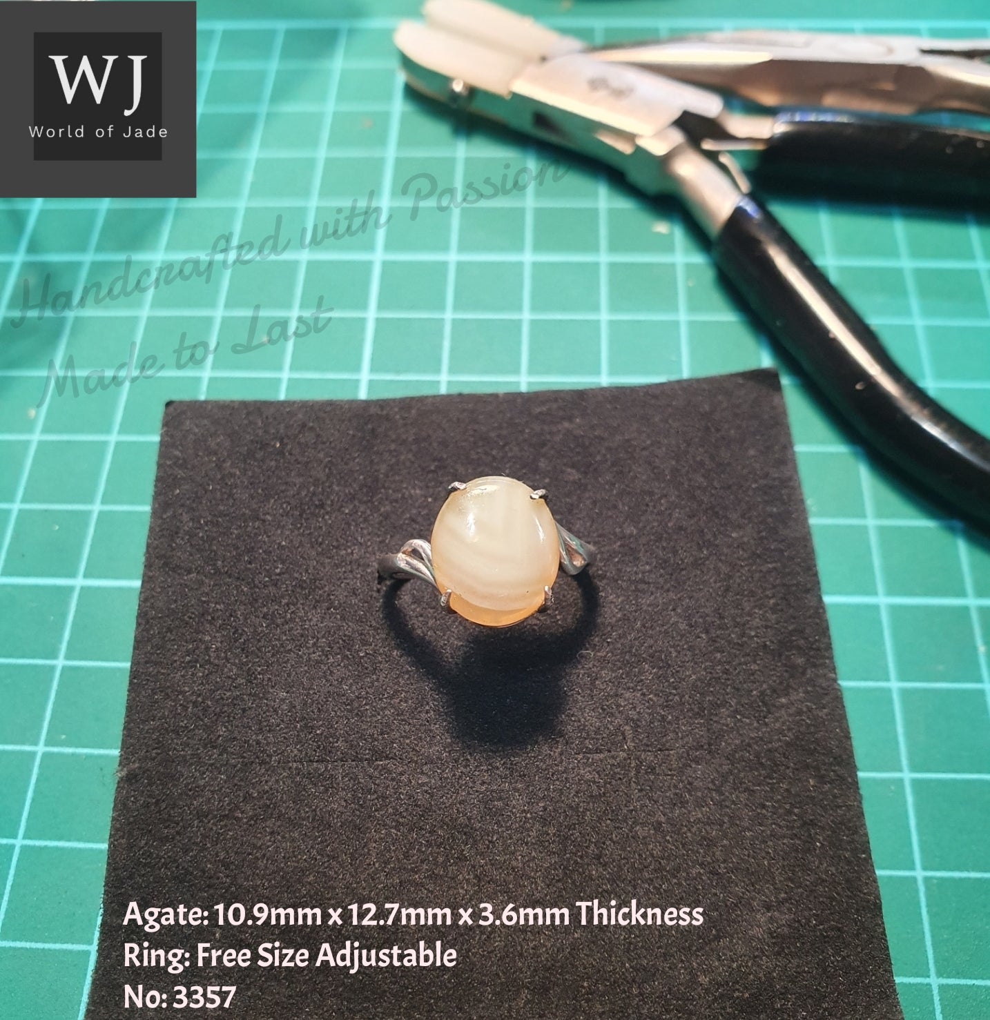 Persian Agate Ring 波斯湾玛瑙戒指