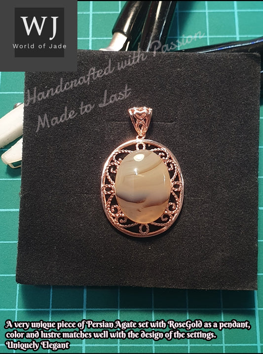 Persian Agate Pendant