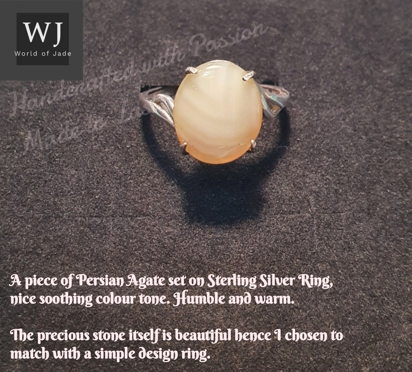 Persian Agate Ring 波斯湾玛瑙戒指