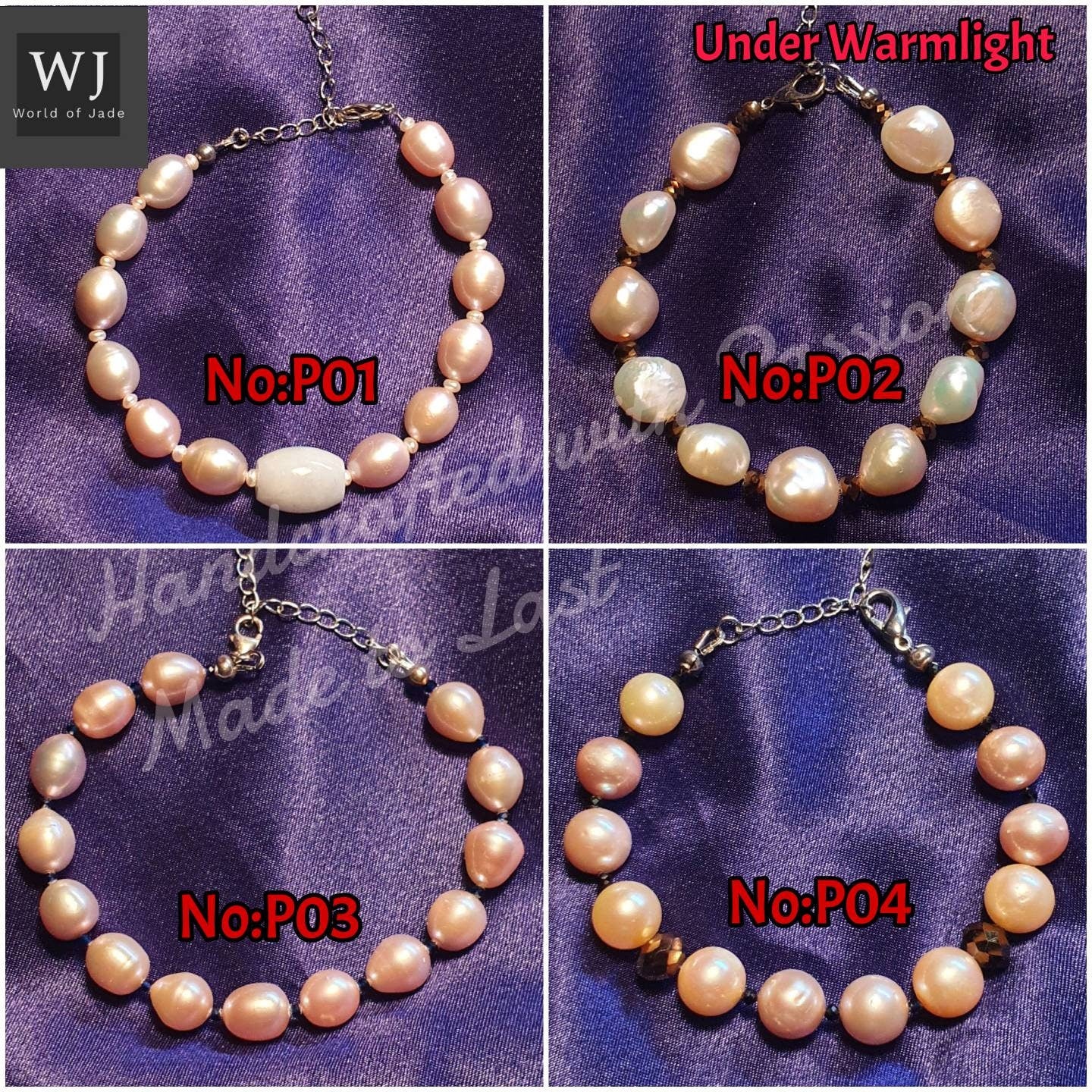 Natural Freshwater Pearls Bracelet Series