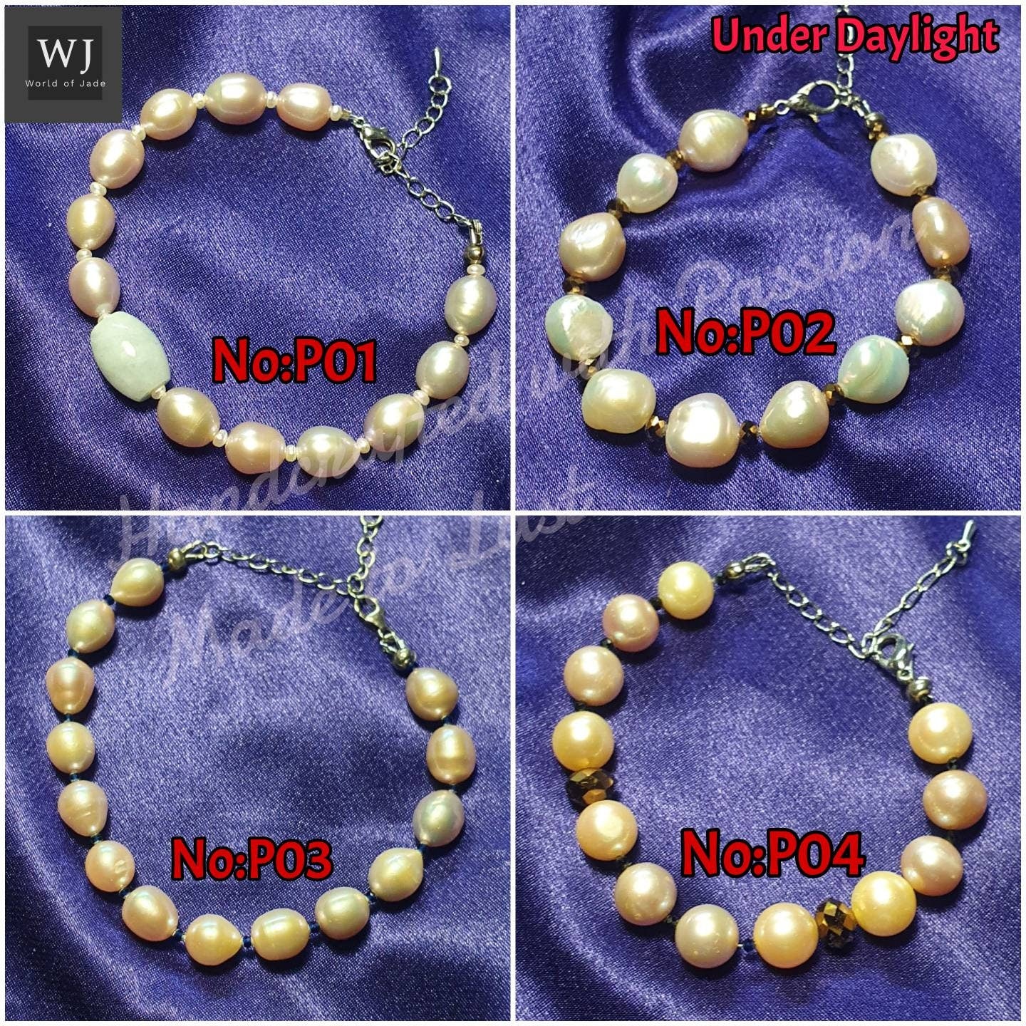 Natural Freshwater Pearls Bracelet Series